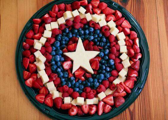 21 Captain America Fruit Shield Party Ideas