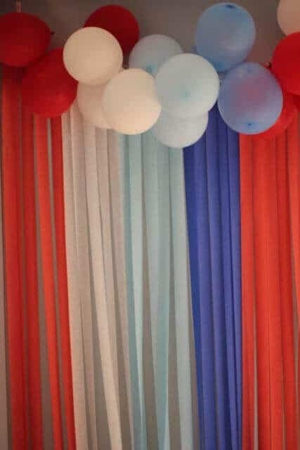 21 Captain America Decoration Party Idea