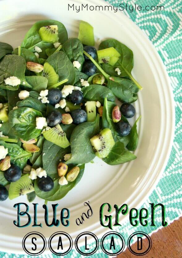 Blue & Green Salad