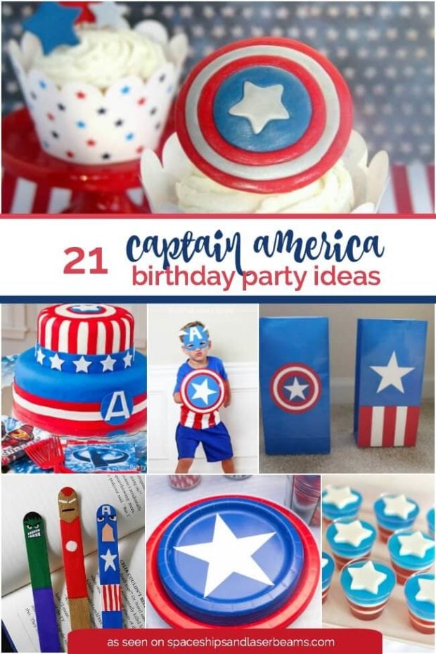 21 Captain America Birthday Party Ideas