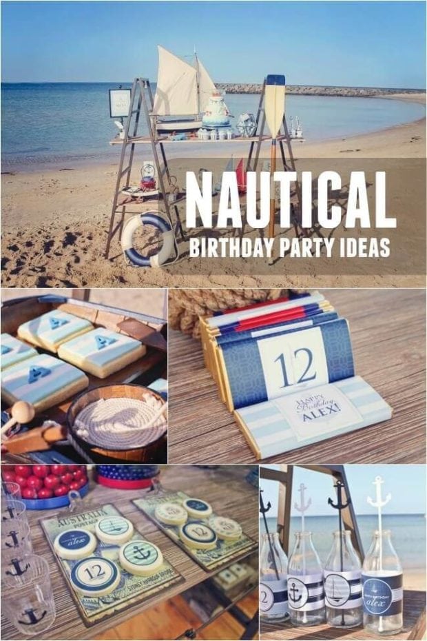 Boy’s Nautical Birthday Party