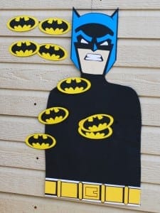 Pin the Bat Symbol on Batman Game