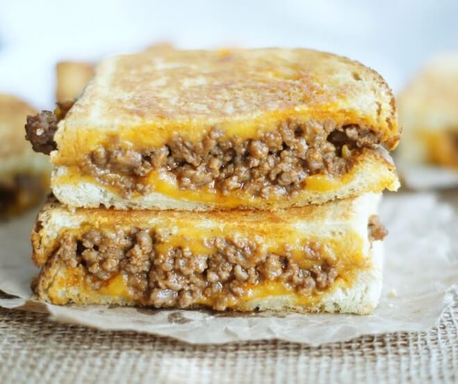 Grilled Sloppy Cheese