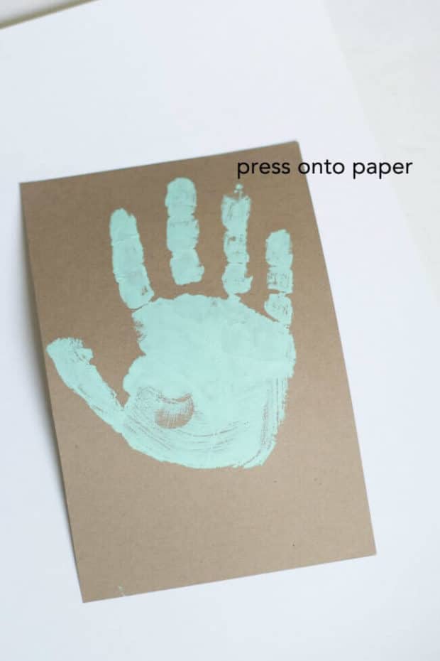Handprint Craft on Paper