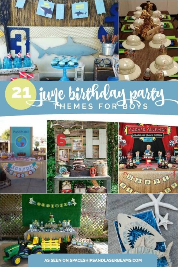 June Birthday Party Themes