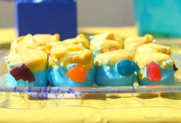 Finding Dory Dipped Marshmallows