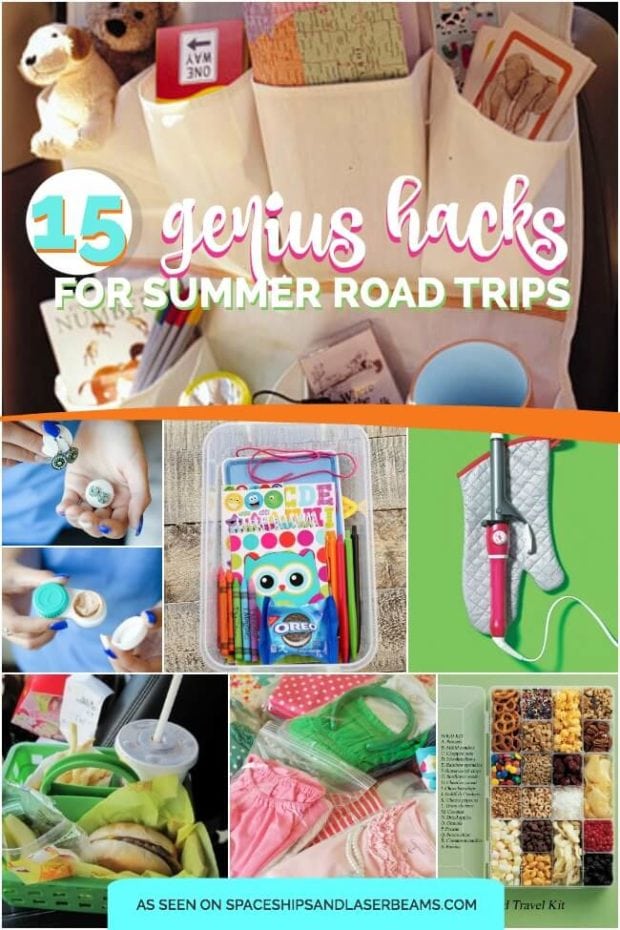 15 Genius Summer Hacks for Road Trips from Spaceships and Laser Beams