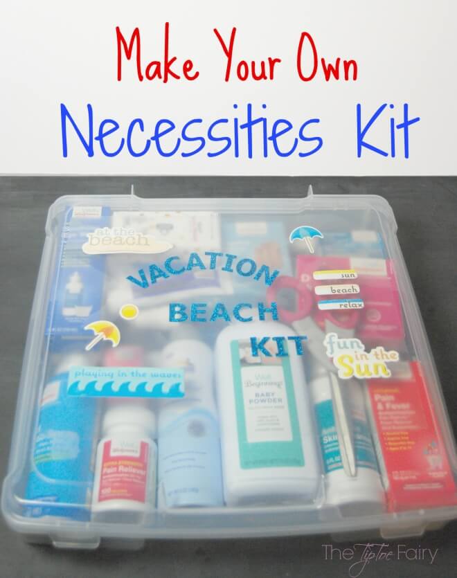 A DIY Beach Essentials Kit will mean you're prepared whenever you want to hit the beach