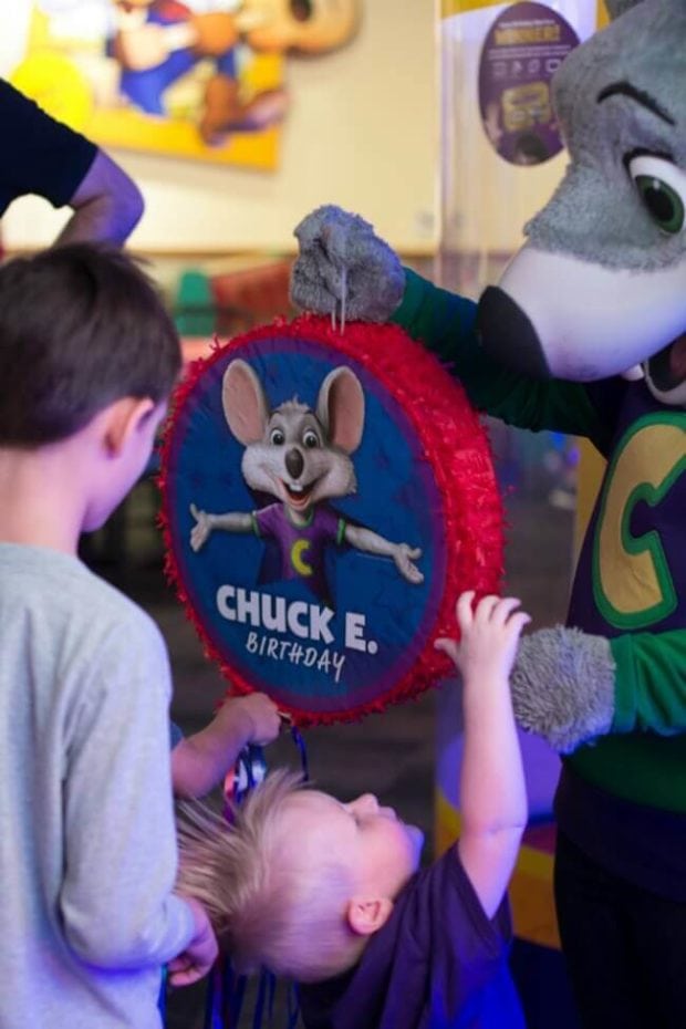 Chuck E Cheese Birthday Party Ideas - Spaceships and Laser Beams