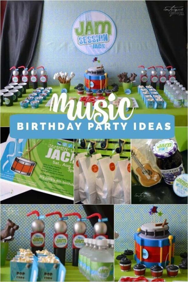 Music Birthday Party Ideas