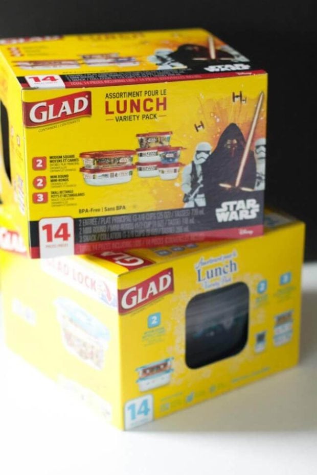 Glad Star Wars Containers