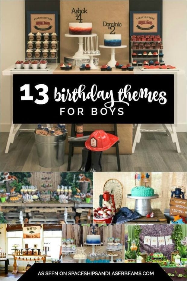 13 Boy Birthday Party Ideas | Spaceships and Laser Beams