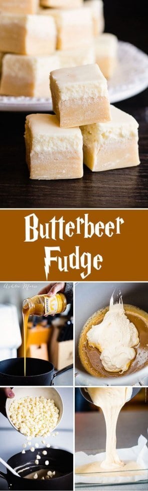 Make your own Harry Potter-inspired Butterbeer Fudge for a magical party.
