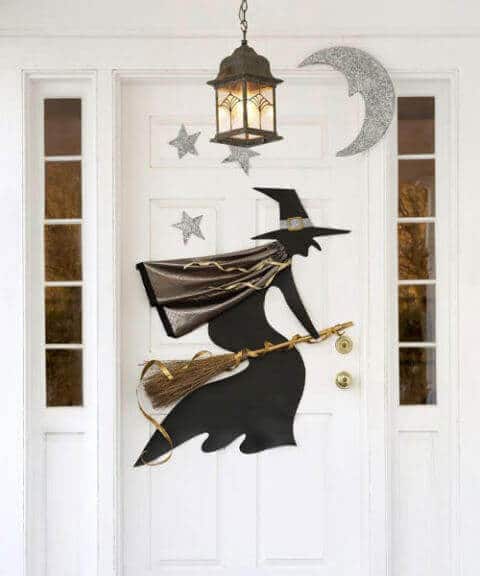 Witch Halloween Door Decorations