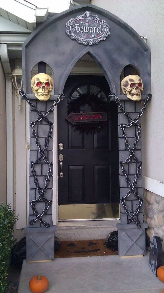 Halloween Arch Halloween Door Decorations
