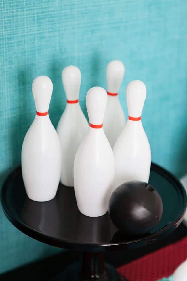 Boys Bowling Themed Birthday Party Game Decorations