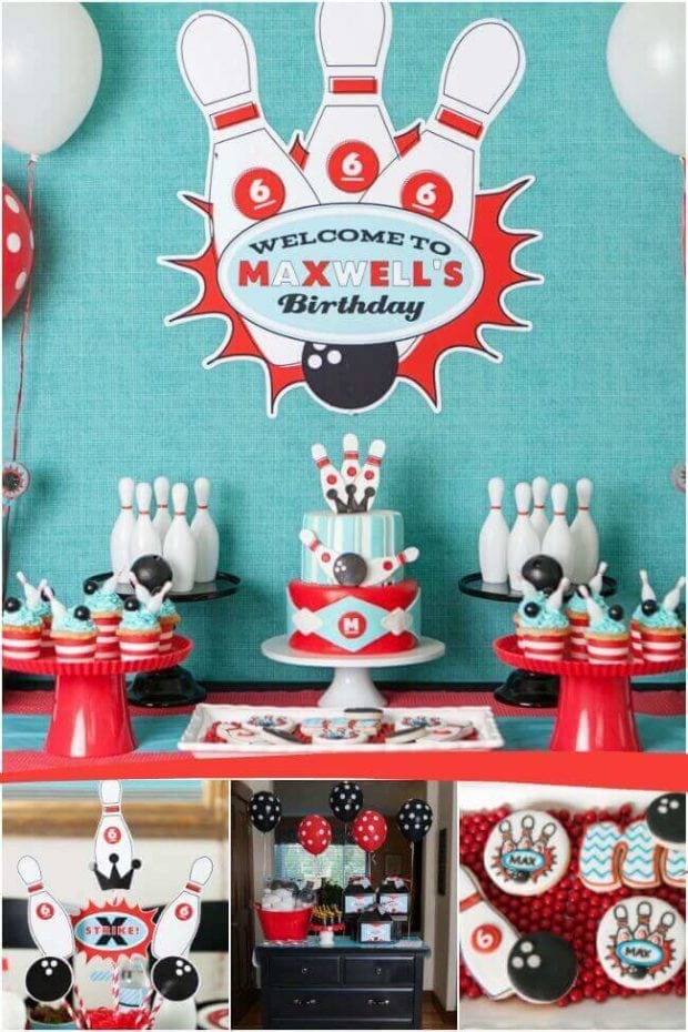 Vintage Bowling Birthday Party