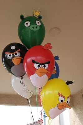 DIY Angry Birds Balloon