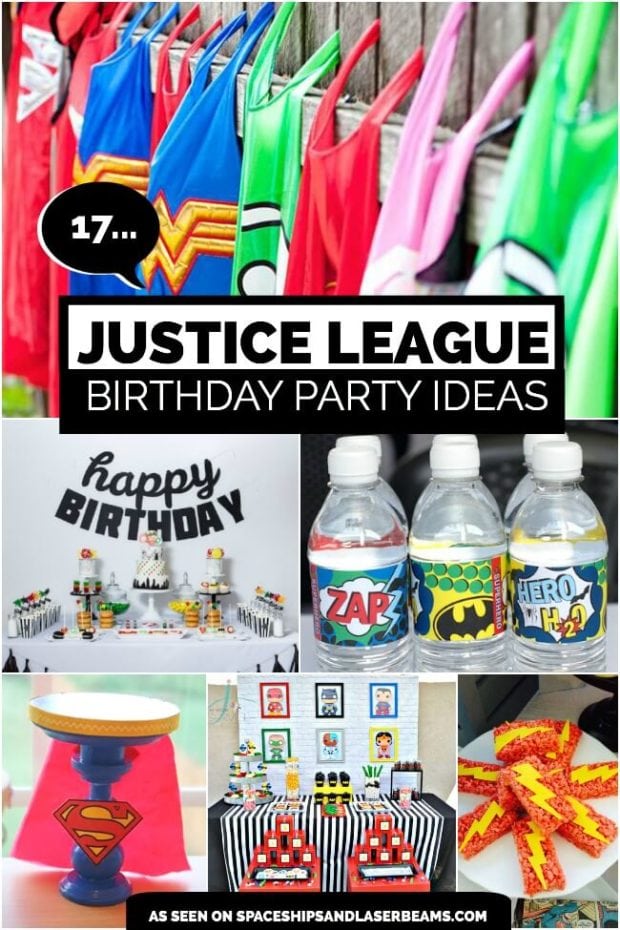 Justice League Birthday Party Ideas