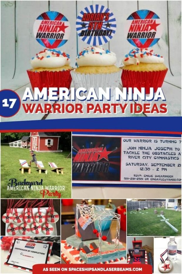 American Ninja Warrior Birthday Party