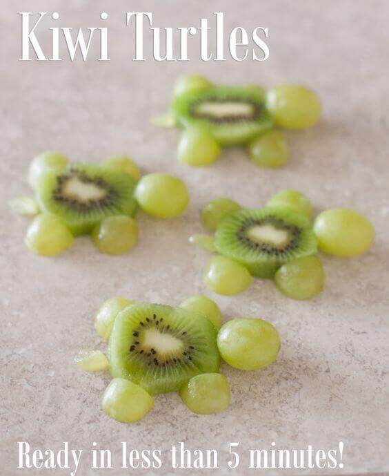 Kiwi Fruit Turtles