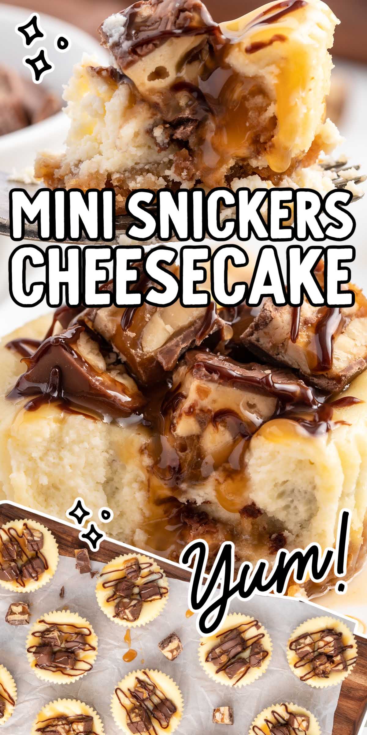 Mini Snickers Cheesecake Spaceships And Laser Beams