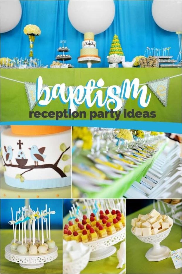 Baptism Reception ideas