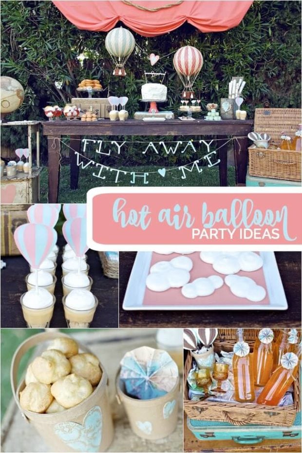 Hot Air Balloon} party, How-To