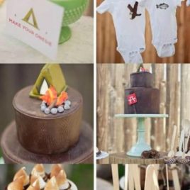 Camping Baby Shower