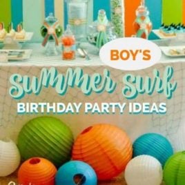 Boys Summer Surf Party