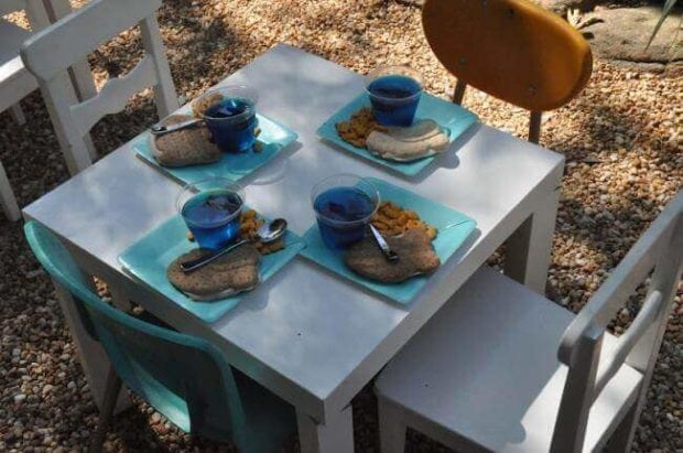 Boys Vintage Fishing Birthday Party Table