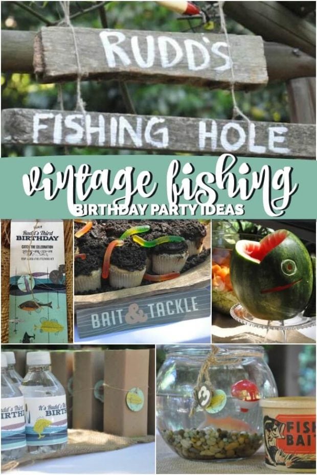 Natürlich einer birthday parties  Fishing themed birthday party, First  birthday party themes, Fishing birthday party