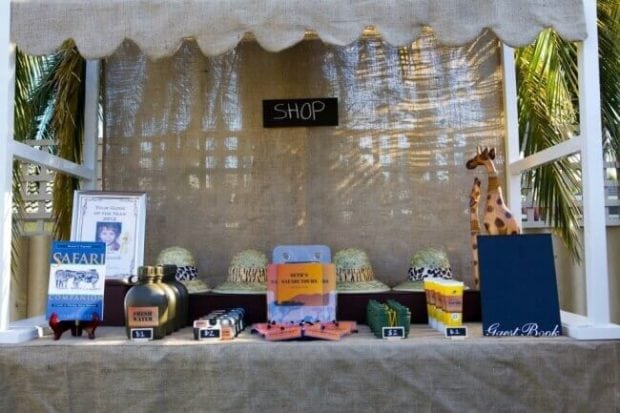 Boys Safari Themed Birthday Party Dessert Table