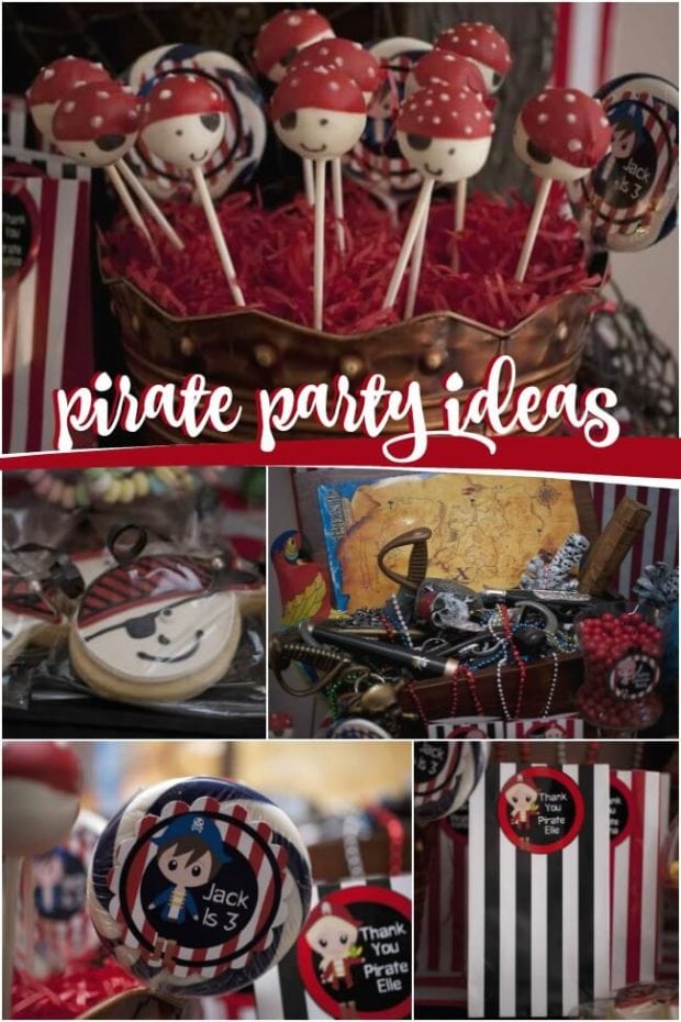 Pirate Party Dessert Table Ideas