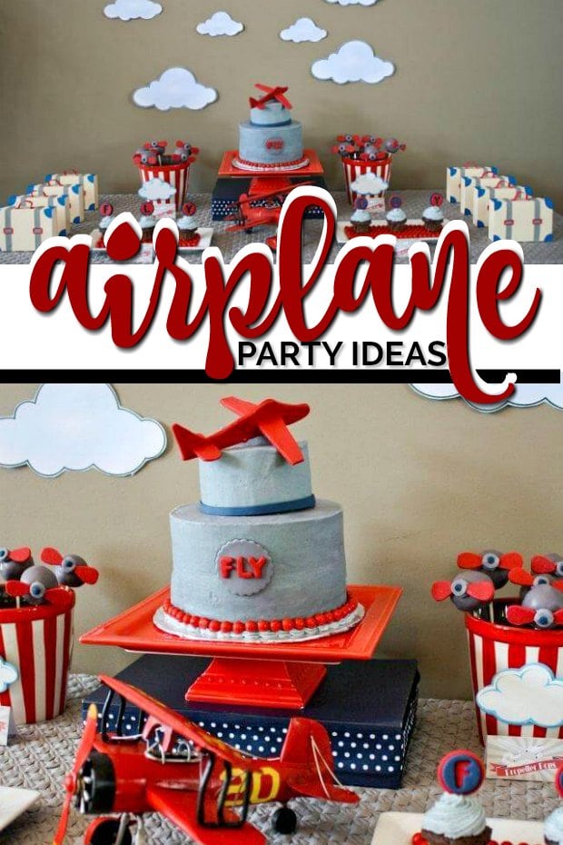 plane-themed-boy-s-first-birthday-party-spaceships-and-laser-beams