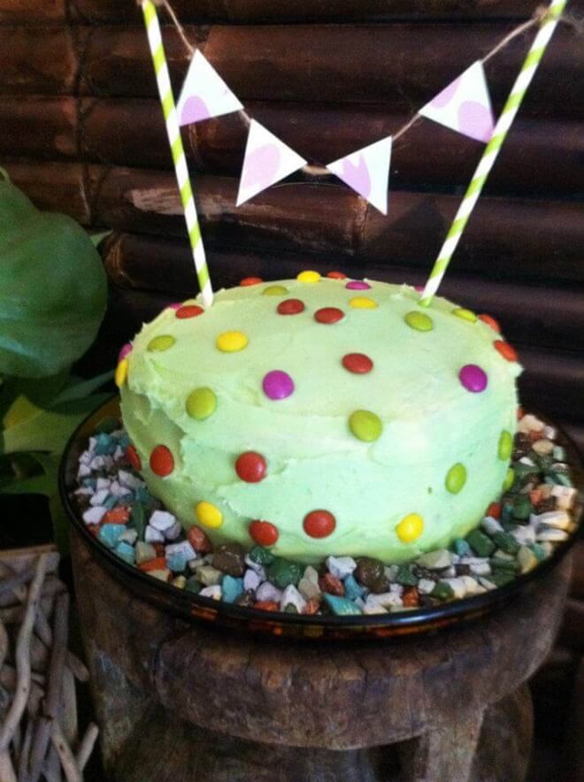 Boys Dinosaur Themed Birthday Party Cake Ideas