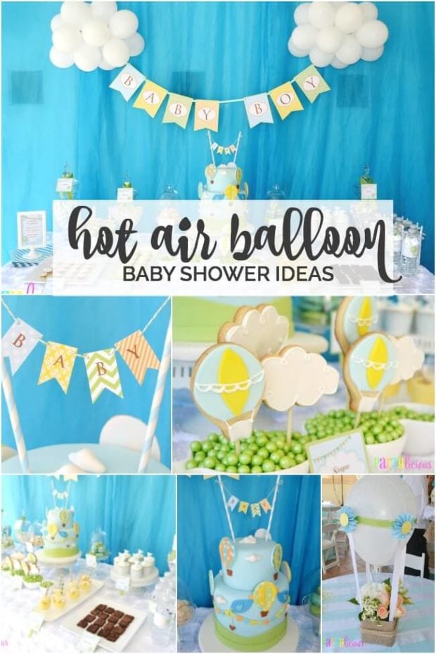 Hot Air Balloon Birthday Party Ideas