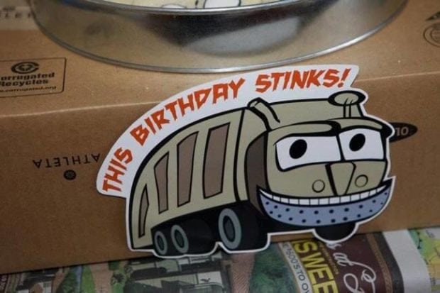 Garbage Truck themed Birthday Party