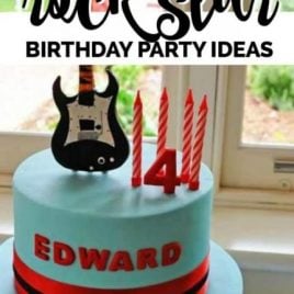 Guitar Rock Star 4th Birthday