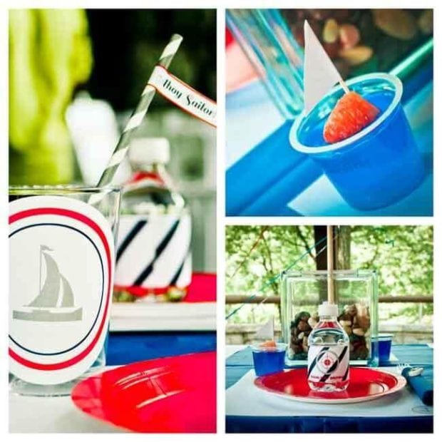 Nautical Themed Birthday Party - Spaceships and Laser Beams