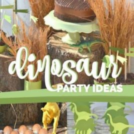 Dinosaur Birthday Party Ideas for Boys
