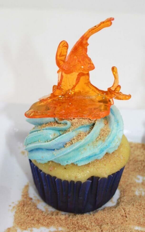 How To Make Coral Cupcakes - Spaceships and Laser Beams