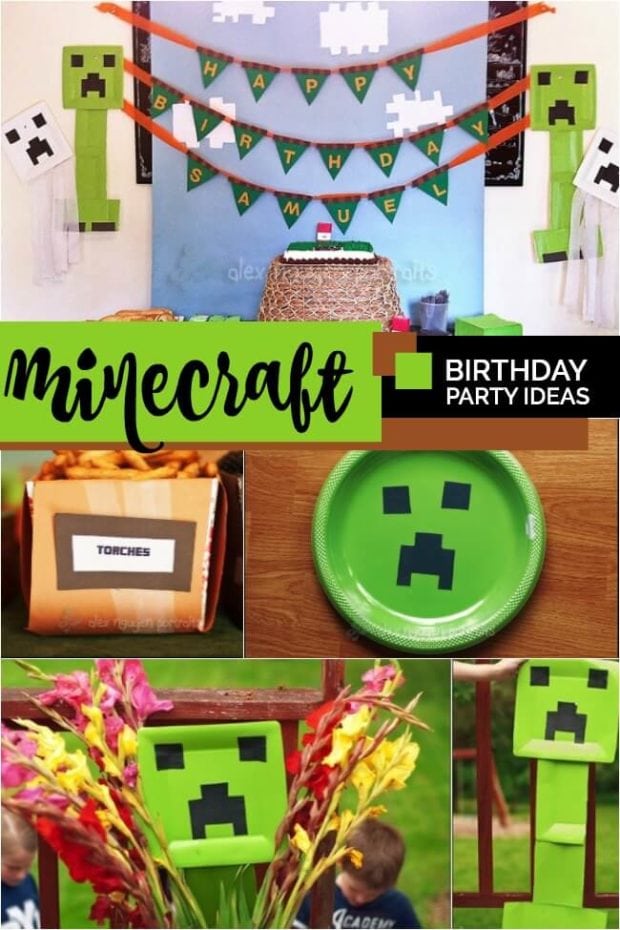 Minecraft Birthday Party Ideas