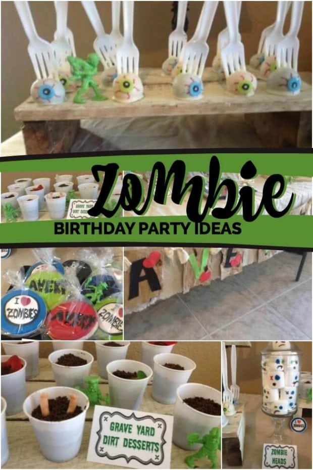 Zombies Birthday Party Supplies for 16 Guests by Amscan