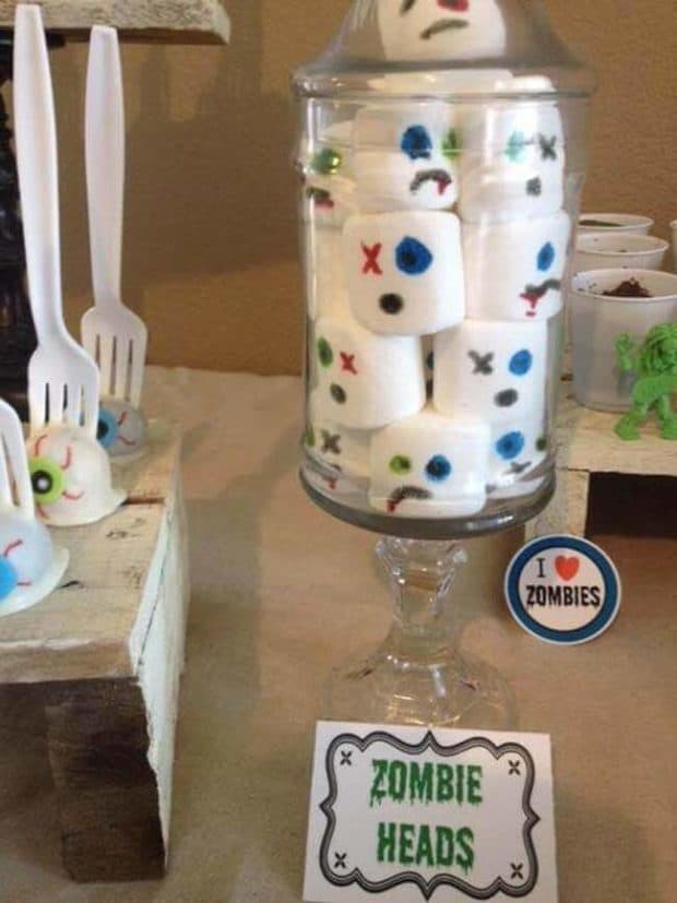 Zombie Themed Birthday Party Ideas