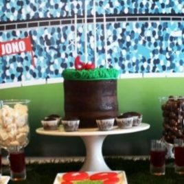 Aussie Rules Football Birthday Party