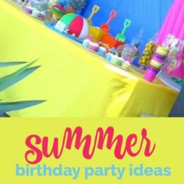 Summer Pool Party Birthday