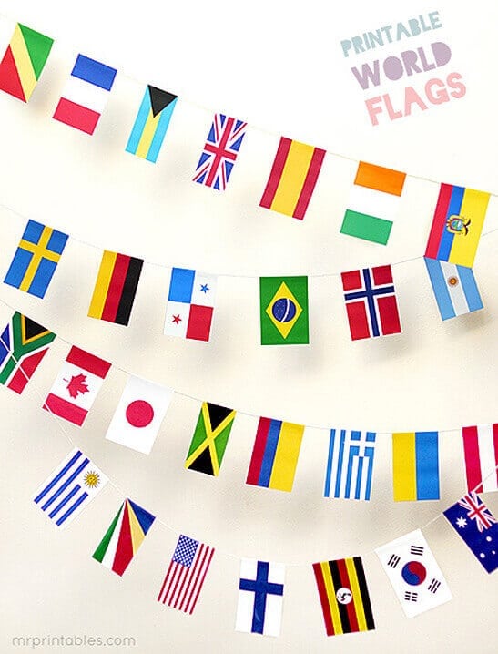 World Flag Bunting