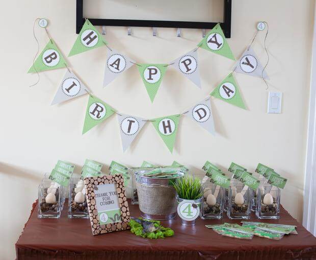 Boy's Bug Themed Birthday Party