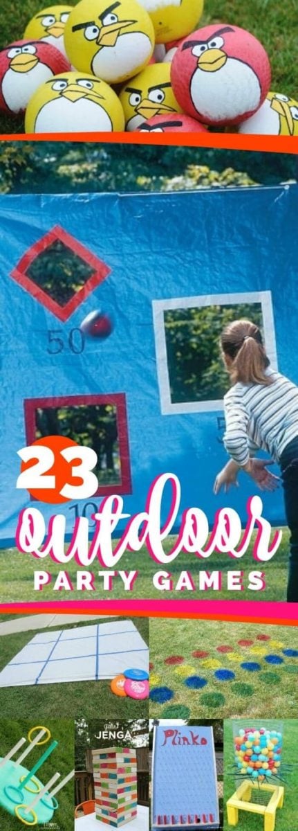 23 Outdoor Party Games - Spaceships and Laser Beams